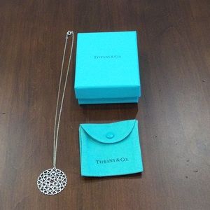 Tiffany & Co. Sterling Silver Heart Necklace
